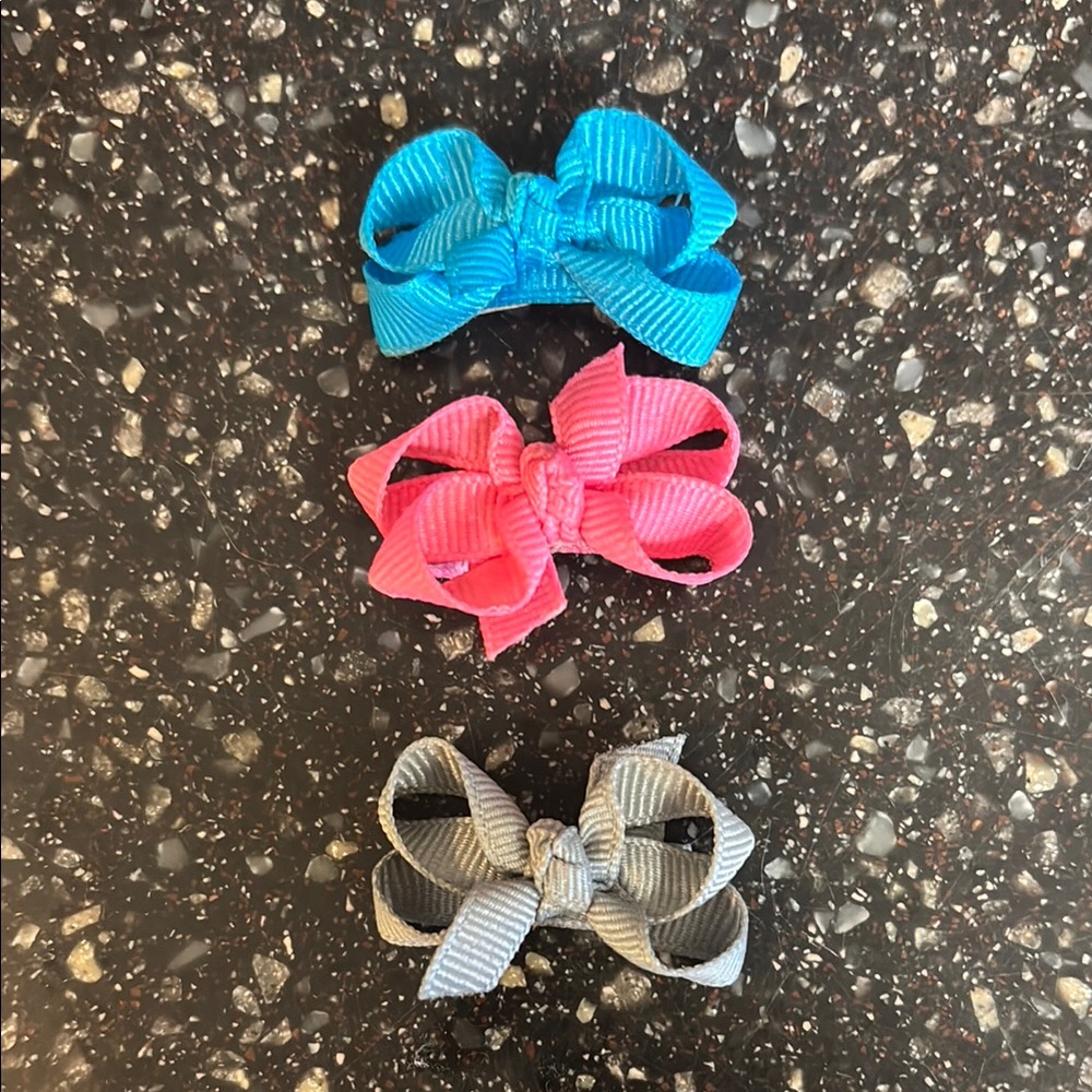 Colorful Baby Hair Bow Set